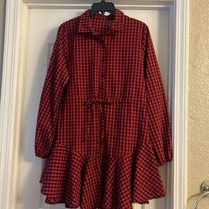 Black and red dress. Size M